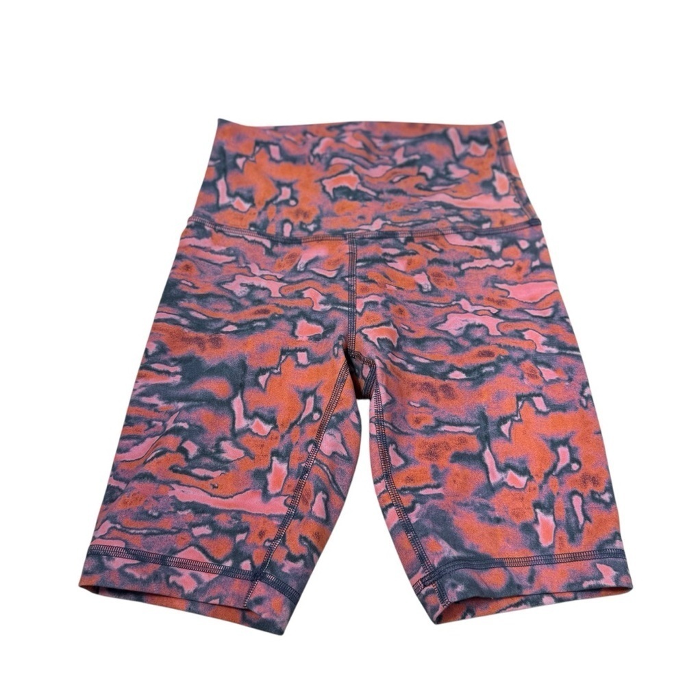 Lululemon Wunder train high rise biker shorts 8” size 4 - Picture 3 of 6